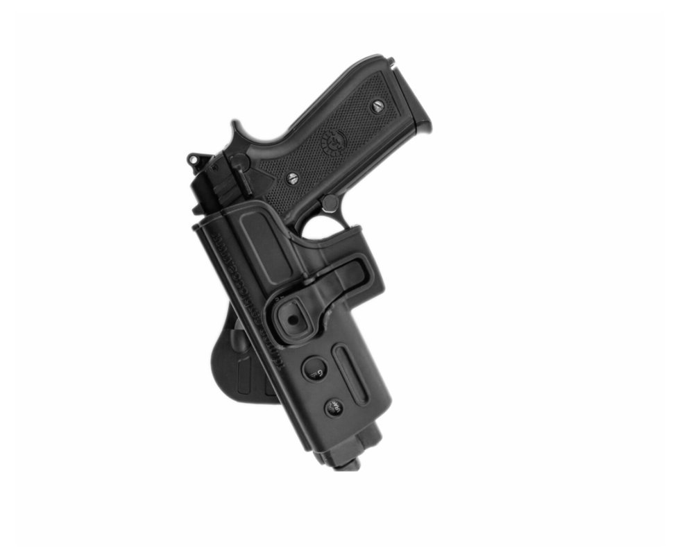 Coldre Apolo Acabamento Quadrado Só Coldres Para Pistolas Taurus, Imbel E Glock - Canhoto