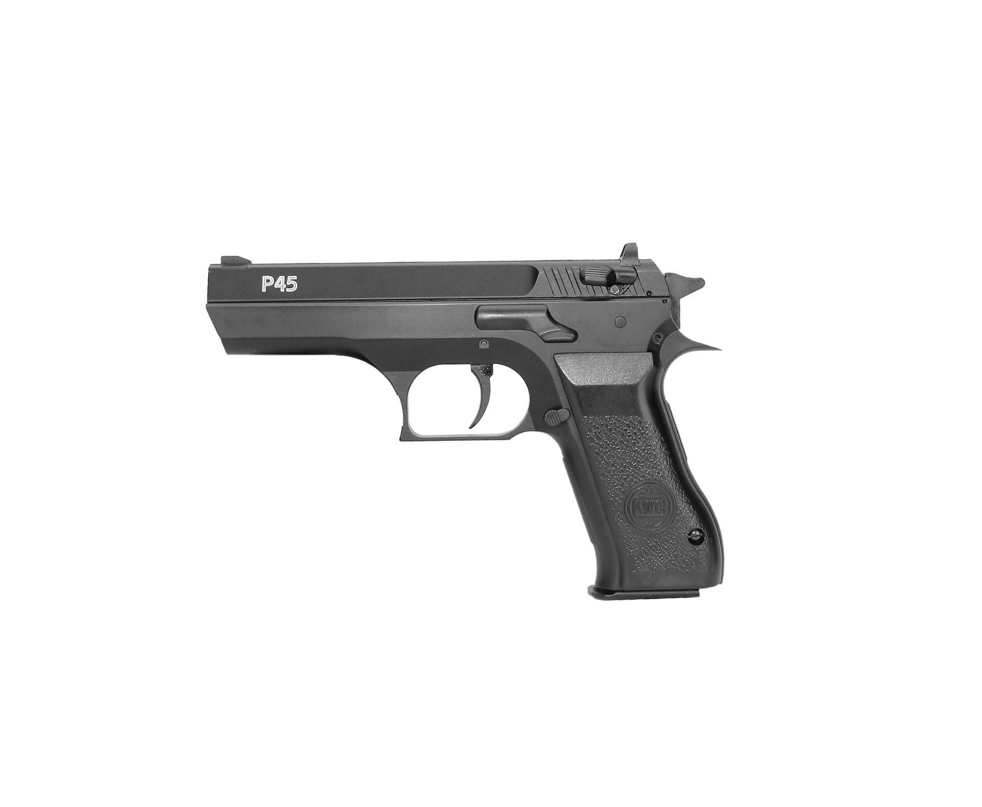 Pistola De Pressão Pcp Kwc P45 Cal 4,5mm Full Metal - Rossi