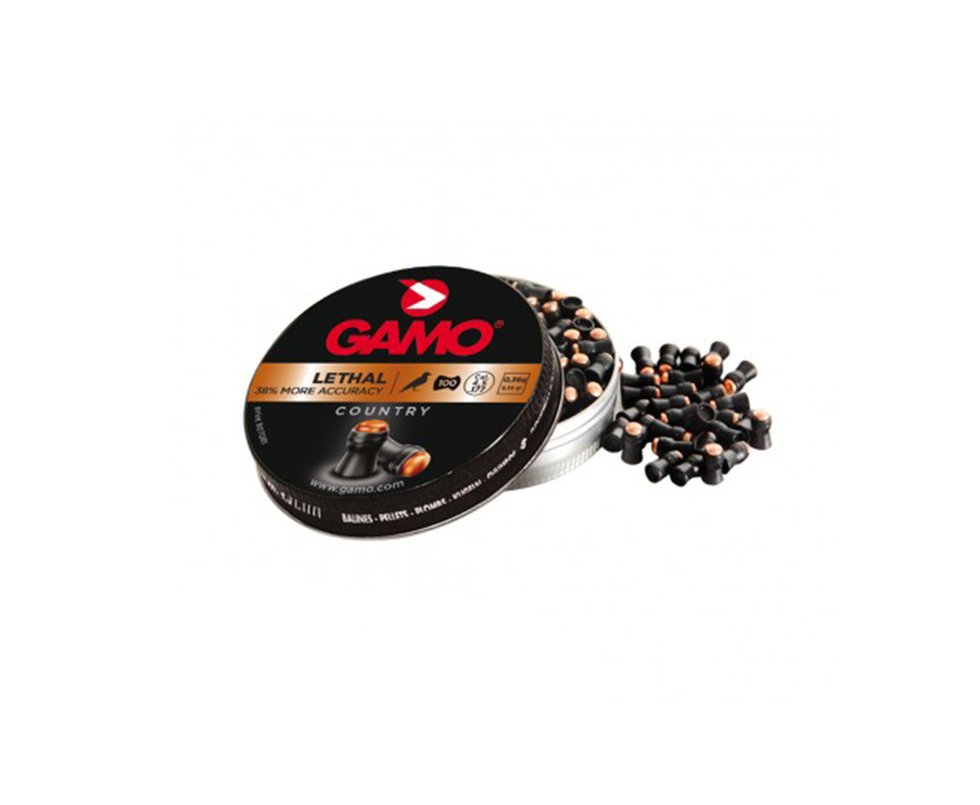 Chumbinho De Precisão Cobre Gamo Lethal Cal 4,5mm 100unid