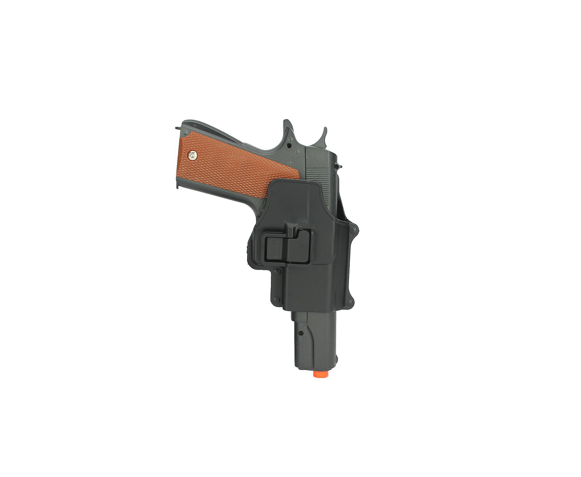 Pistola De Airsoft Galaxi G13+ 1911 Slide Metal Com Coldre Mola 6,0mm