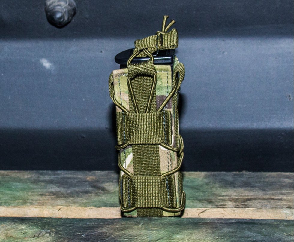 Porta Carregador Simples Para Pistola Multicam - Bravo