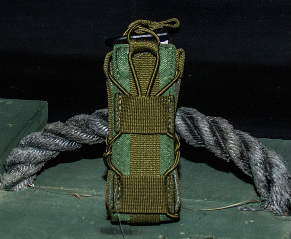Porta Carregador Bravo Gear De Fuzil Verde
