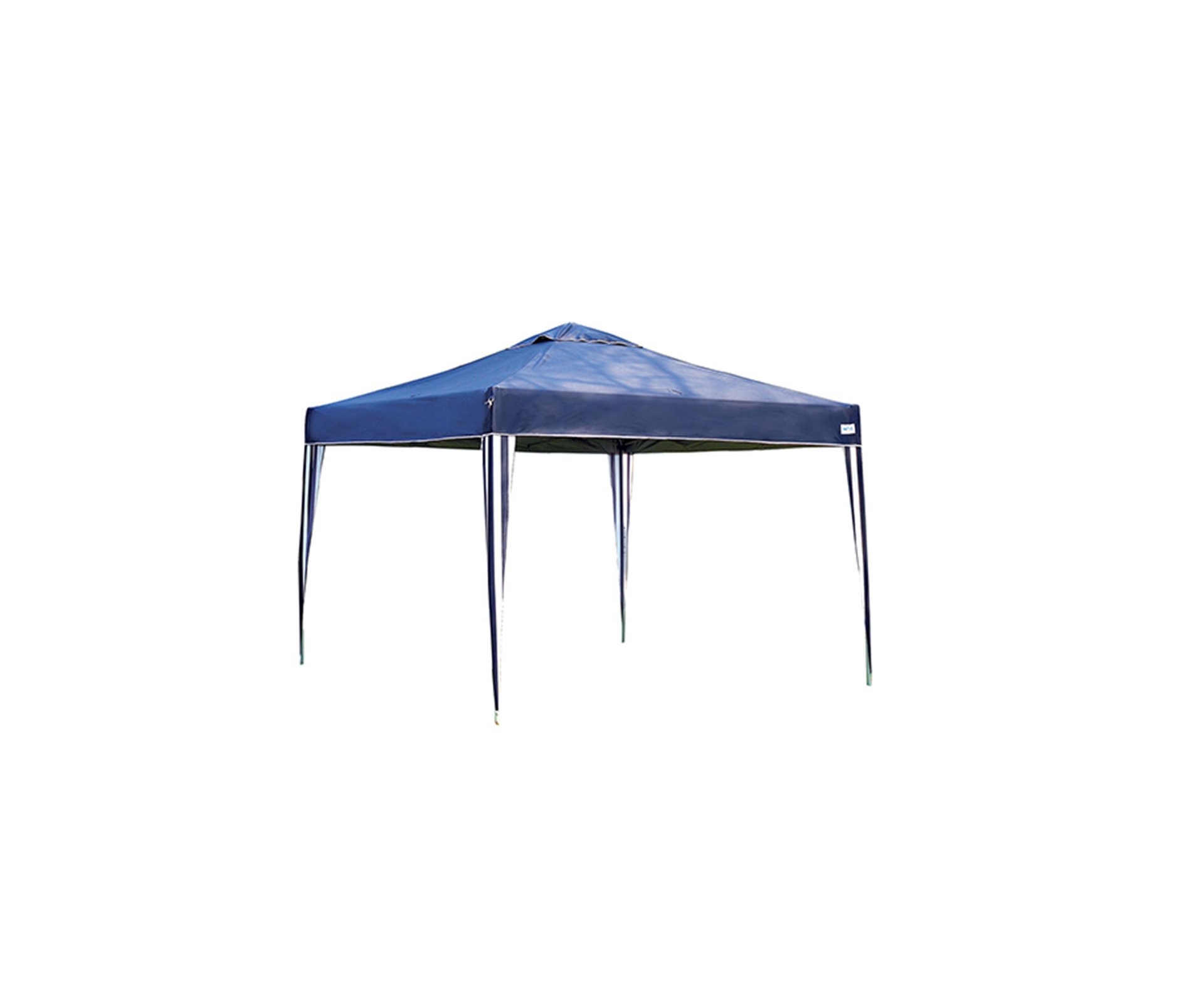 Gazebo De Praia Sanfonado X-flex  Mor Oxford Azul 3,00 X 3,00