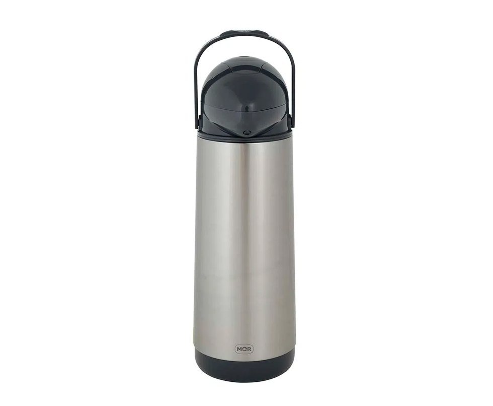 Garrafa Térmica Gt Inox De Pressão Nobile 1,9 Litros Mor