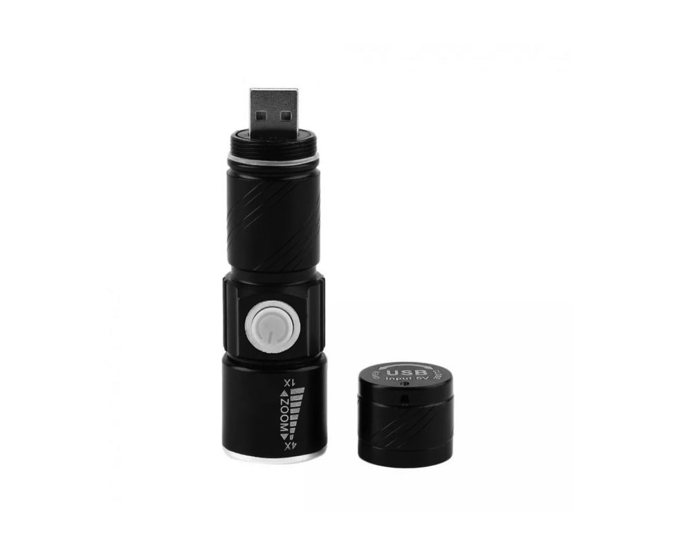 Lanterna Guepardo Recarregável 150 Lumens - Clip Usb