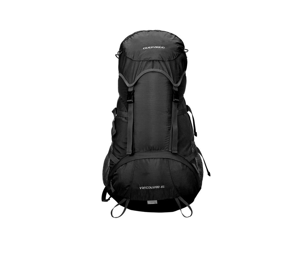 Mochila Vancouver Cargueira 45 Litros Preta - Guepardo