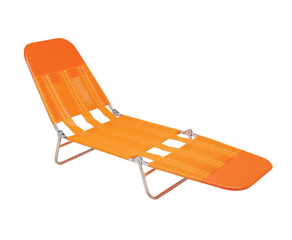 Cadeira Espreguiçadeira Pvc Laranja - Mor