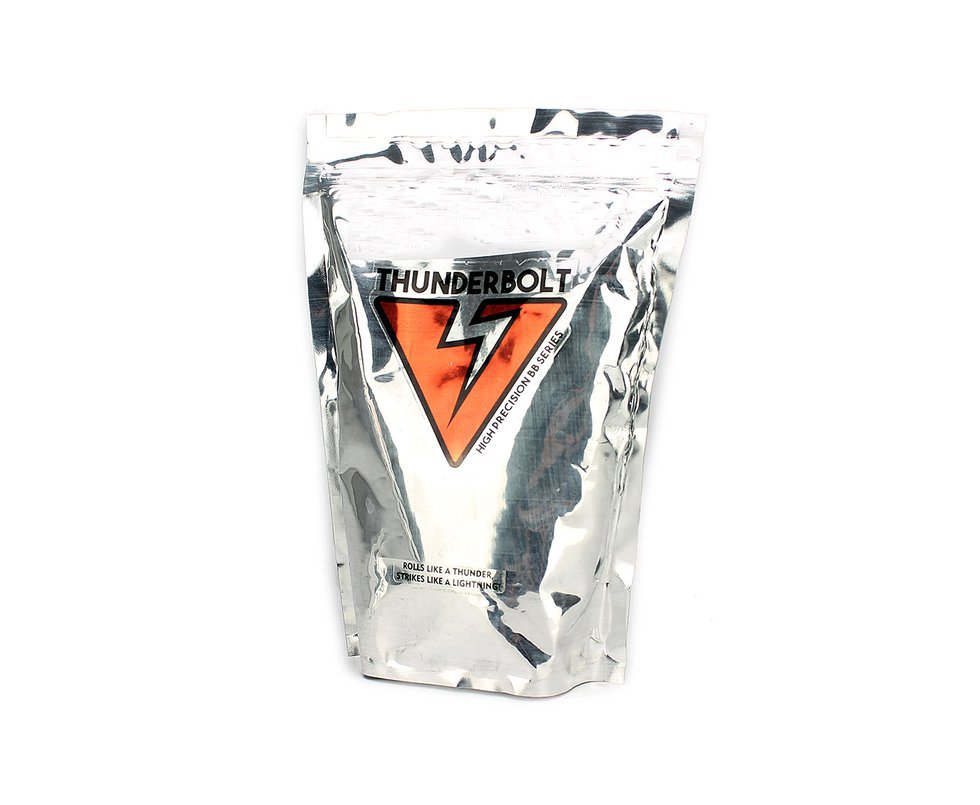 Esfera Para Airsoft Branca Thunderbolt 0,43g C/ 1000 Uni
