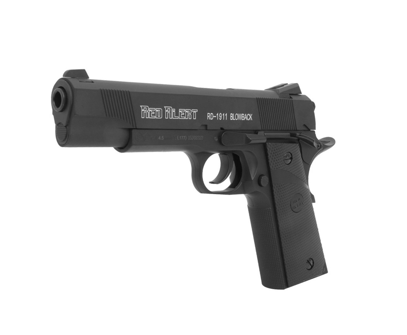 Pistola De Pressão A Gás Co2 Rd-1911 Blowback 4.5mm - Red Alert | Gamo