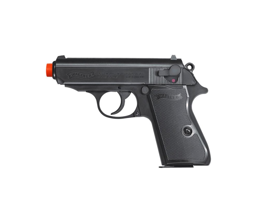 Pistola De Airsoft Walther Ppk/s - Calibre 6,0 Mm - Semi Metal