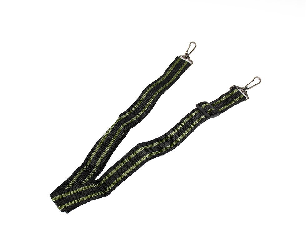 Bandoleira Preta/verde 2 Pontas Simples