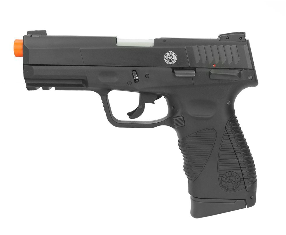 Pistola De Airsoft Gas Co2 Taurus Pt 24/7 G2 Blowback Preta 6mm