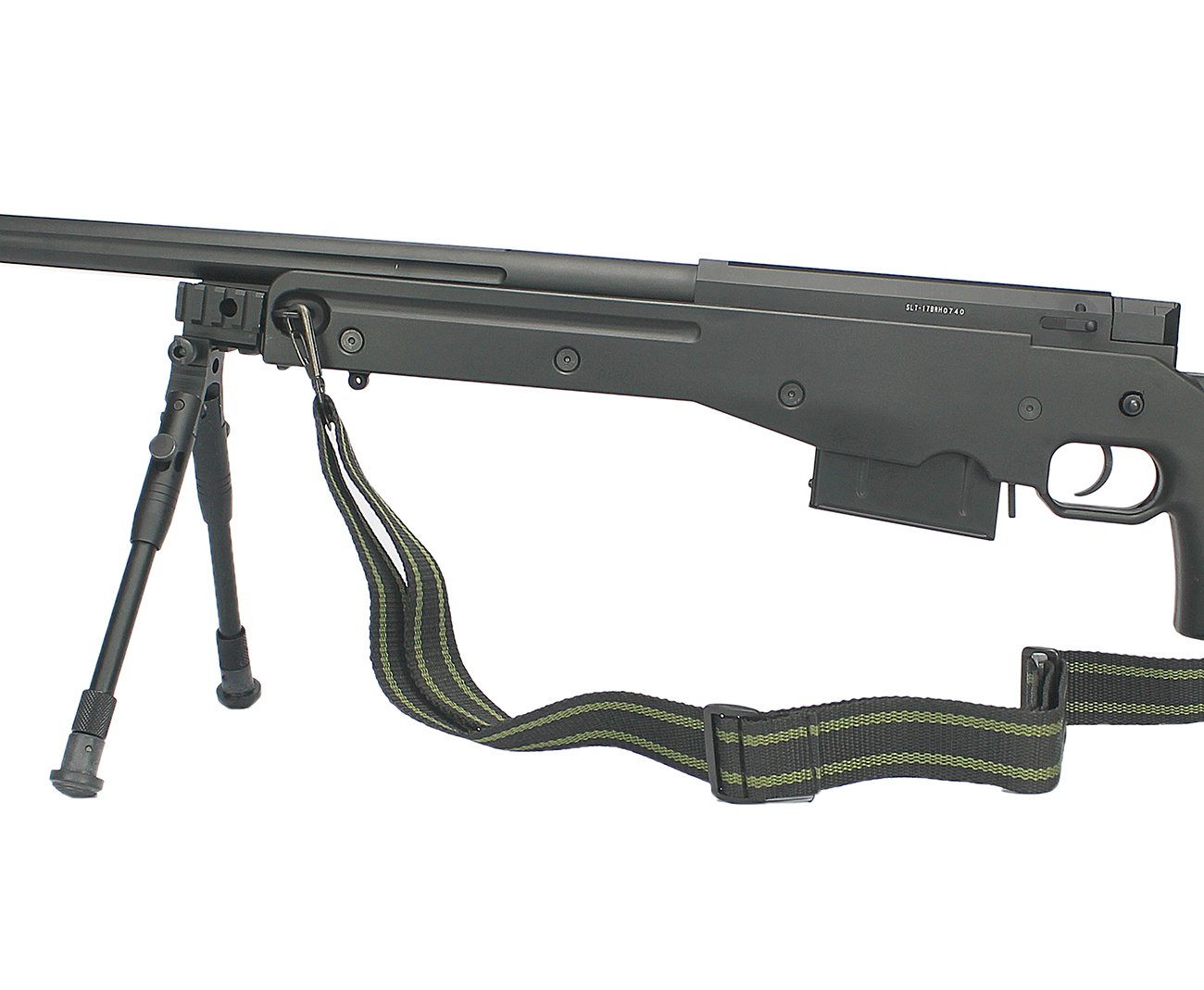 Rifle De Airsoft  Sniper Gas Gbb Sniper G96b Com Bipé Cal 6mm - Well