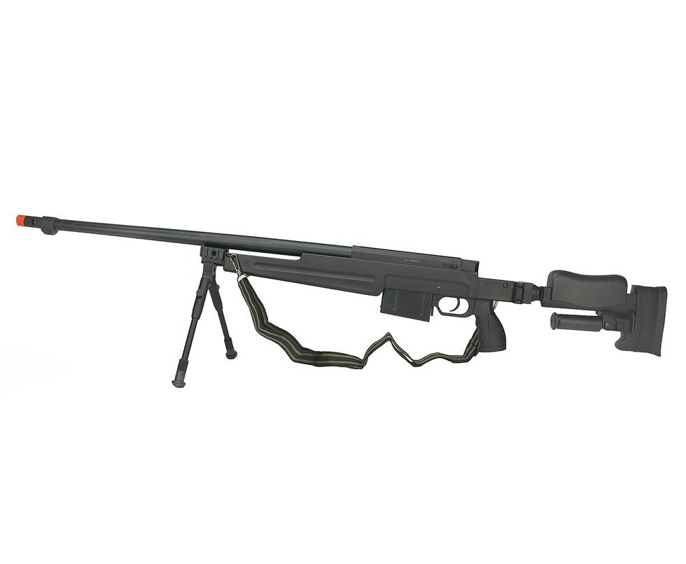Rifle De Airsoft Sniper Gas Gbb G86b Com Bipé Cal 6.0mm - Well