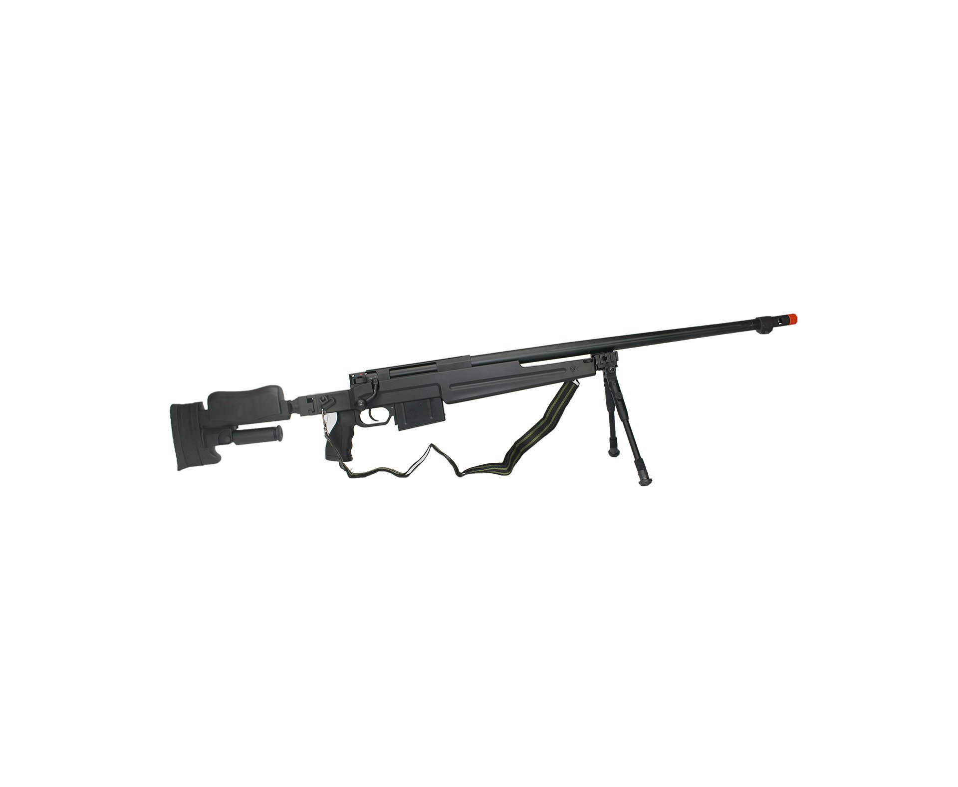 Rifle De Airsoft Sniper Gas Gbb G86b Com Bipé Cal 6.0mm - Well