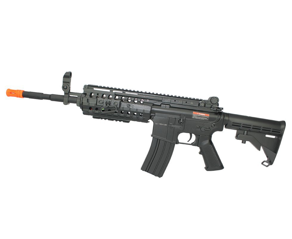 Rifle De Airsoft Cyma M4a1 Ris Cm508 Elétrico Bivolt 6mm