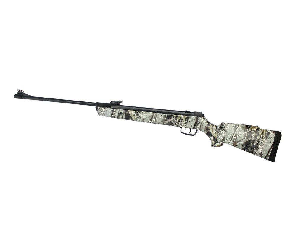 Carabina De Pressão Gamo Big Cat 1000 Camuflada 4,5 Mm Igt High Power Gás Ram 50kg