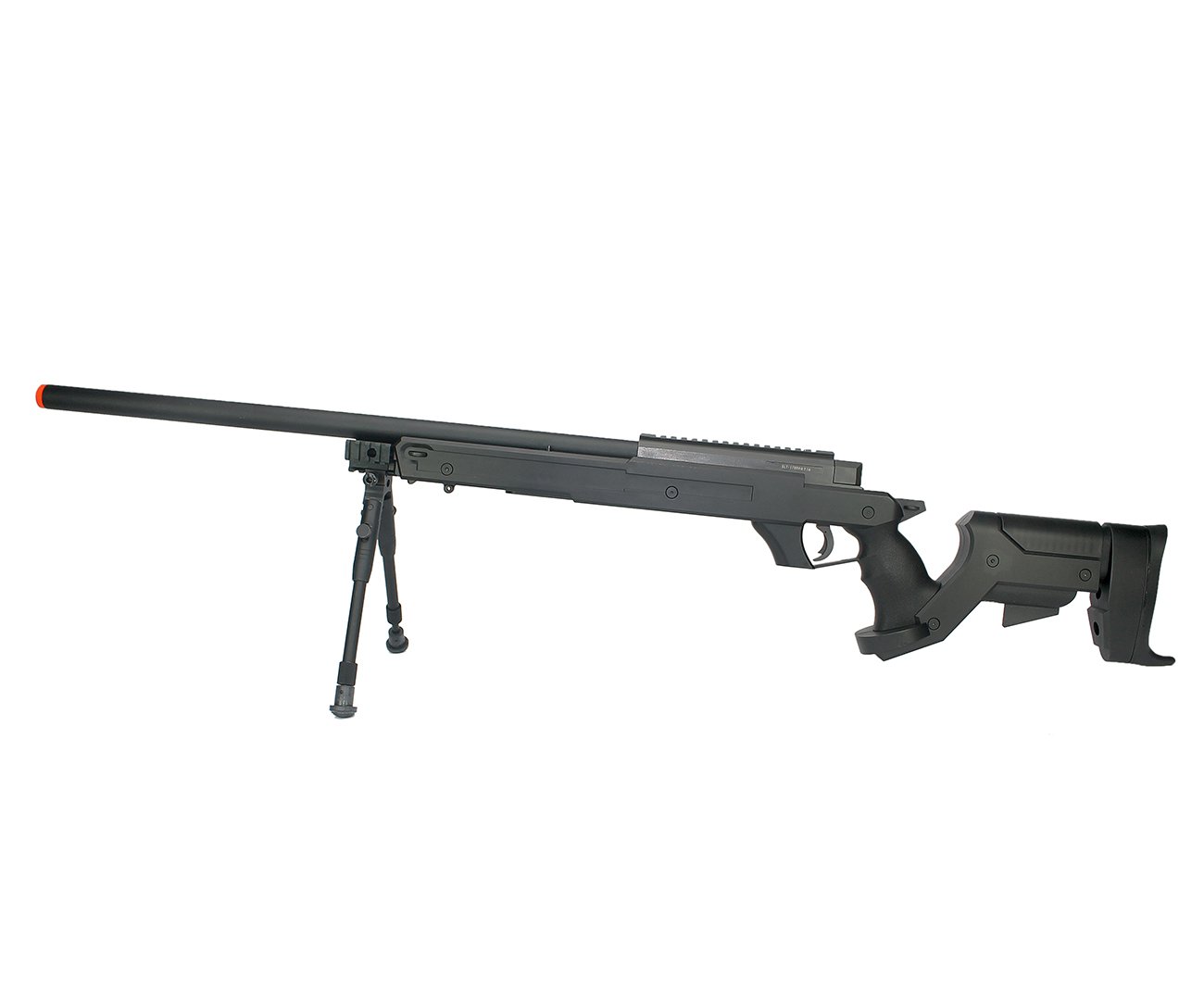 Rifle Sniper De Airsoft Gás Gbb G22b Com Bipé Cal 6.0mm Well