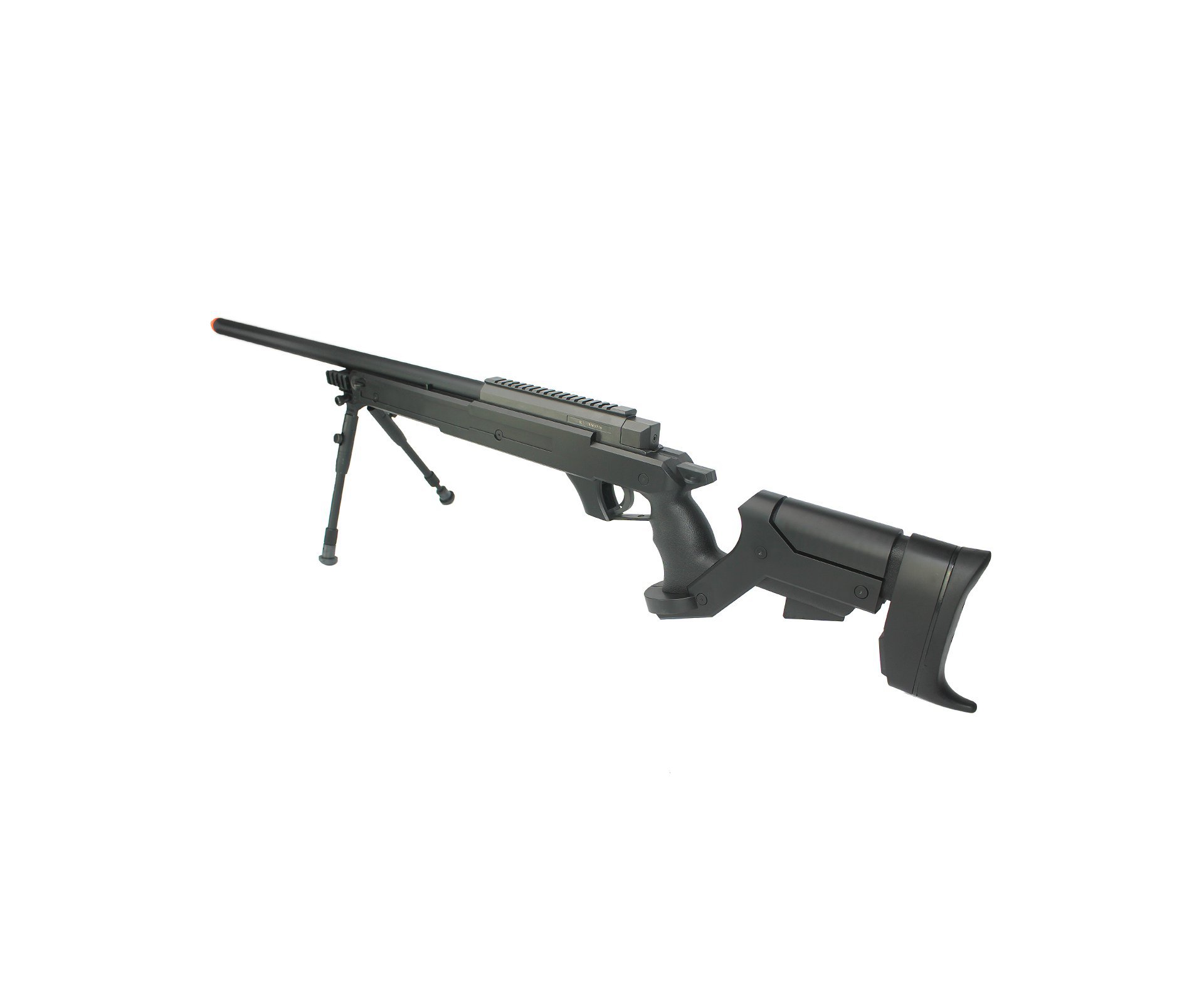 Rifle Sniper De Airsoft Gás Gbb G22b Com Bipé Cal 6.0mm Well