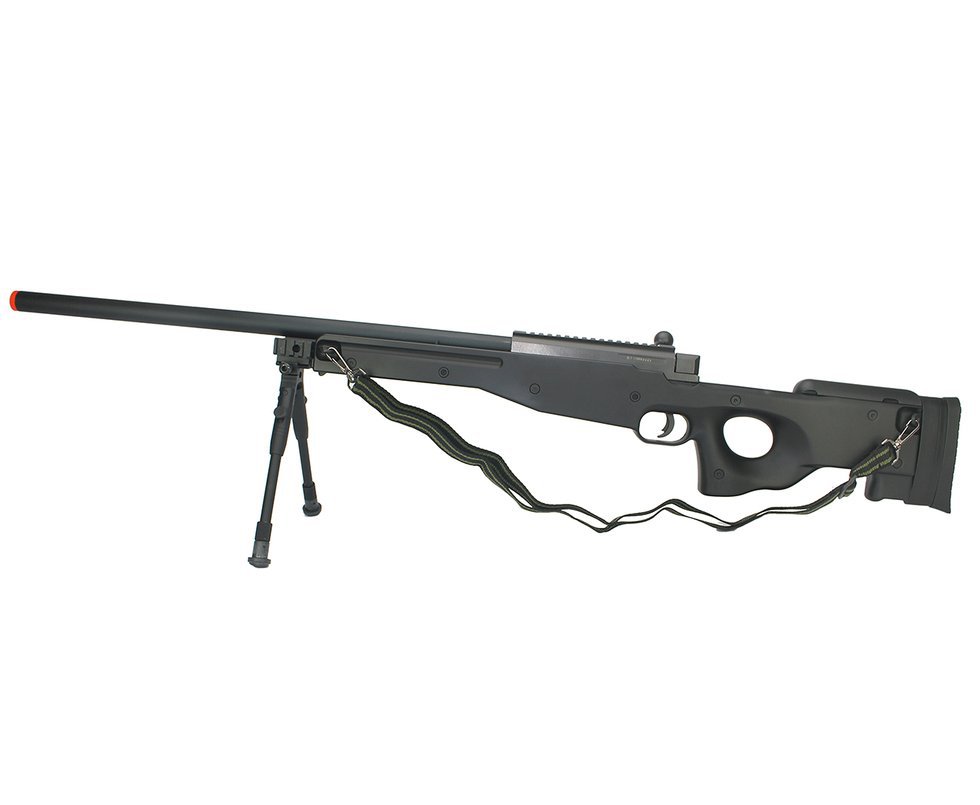Rifle De Airsoft Sniper Gas Gbb G21c Com Bipé Cal 6.0mm Well