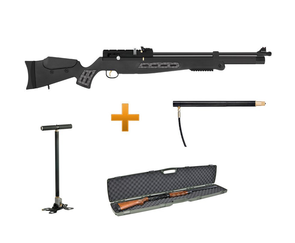 Carabina Pcp Hatsan Bt65sb 5.5 + Case + Cilindro Extra + Bomba Pneumática