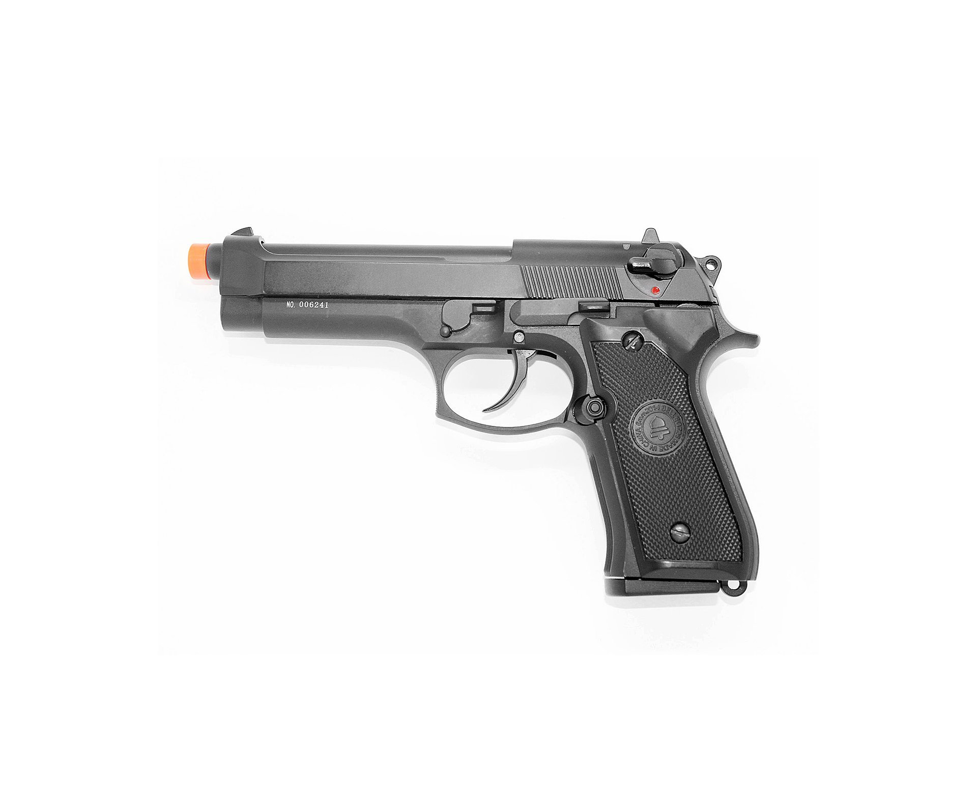Pistola De Airsoft Gbb M9 Beretta 726 Blowback Full Metal 6.0mm Double Bell + Case