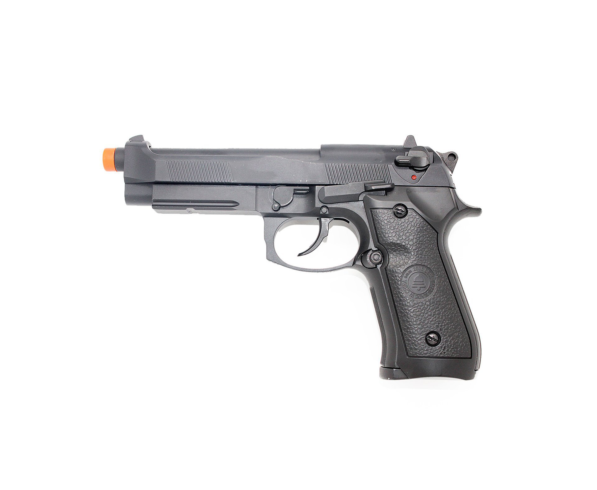 Pistola De Airsoft Gas Gbb M92a1 Beretta 736 Full Metal Blowback 6.0 Double Bell + Case