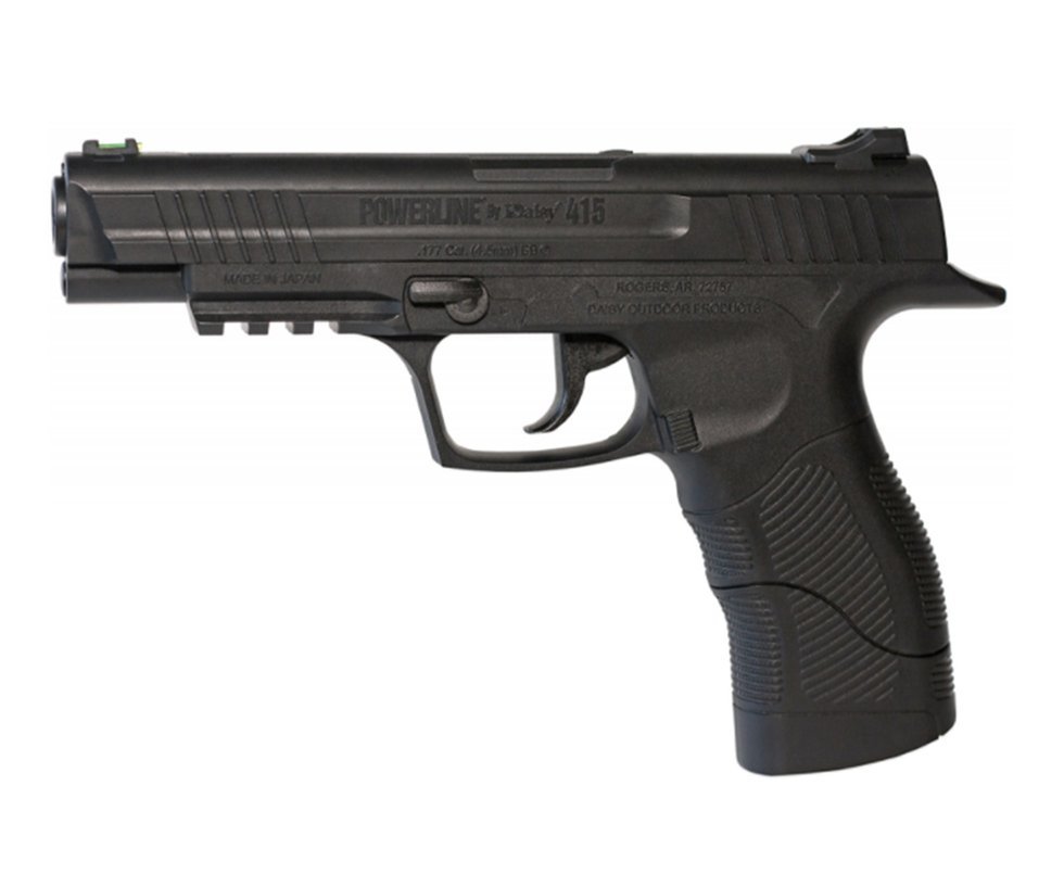 Pistola De Pressão Gas Co2 Semi-automática Daisy 415 Powerline 4.5mm