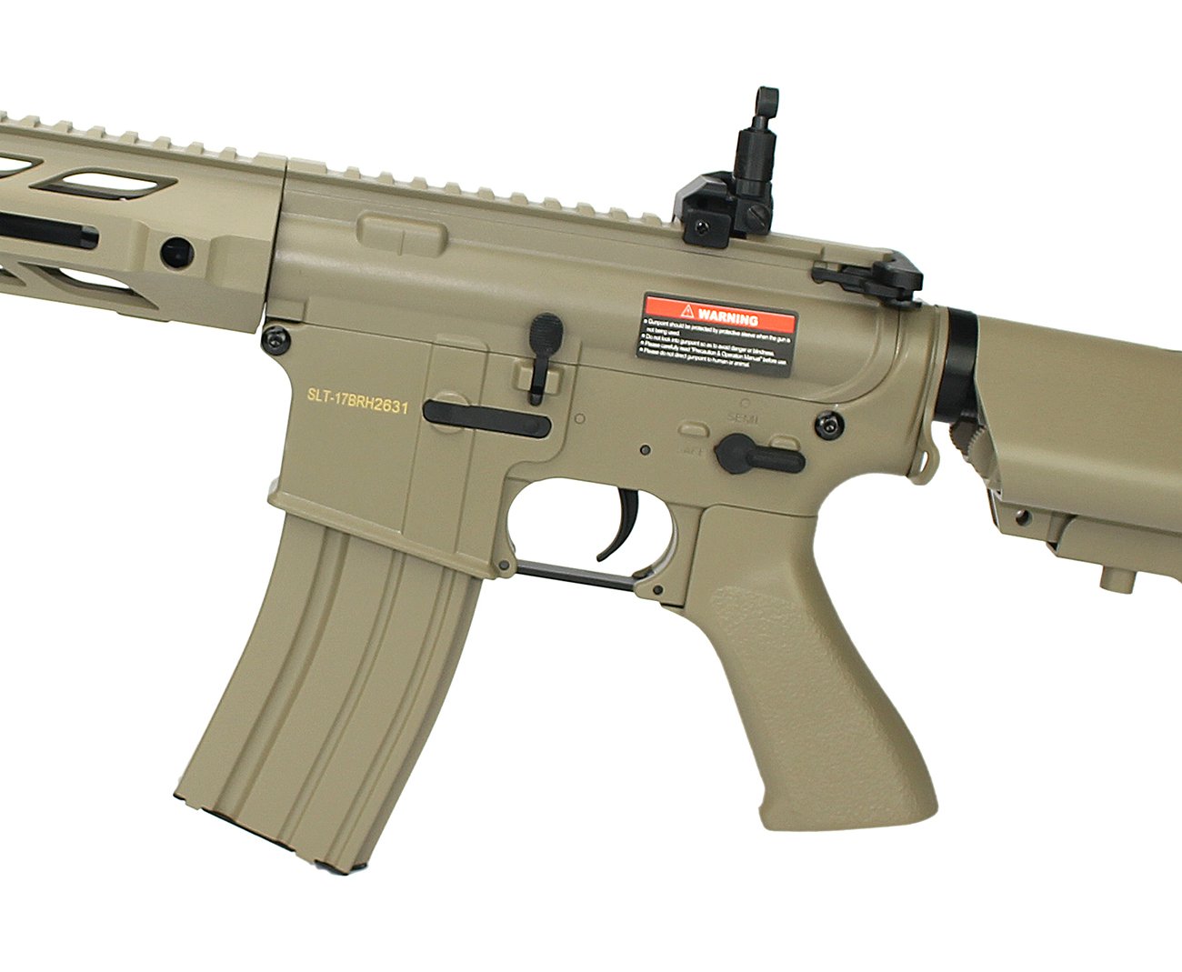 Rifle De Airsoft M4a1 Keymod Cm518 Tan - Cal 6mm- Bivolt- Cm518 - Cyma