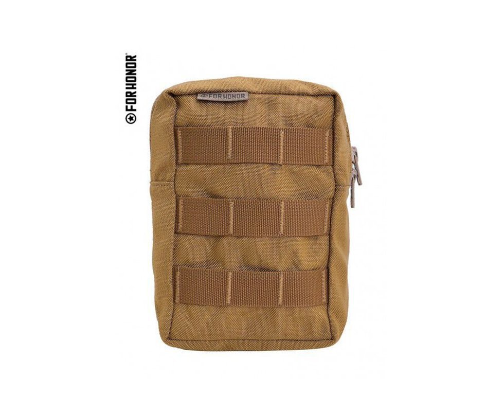 Bolso Vertical Em Cordura 1000 Para Coletes Coyote - Forhonor