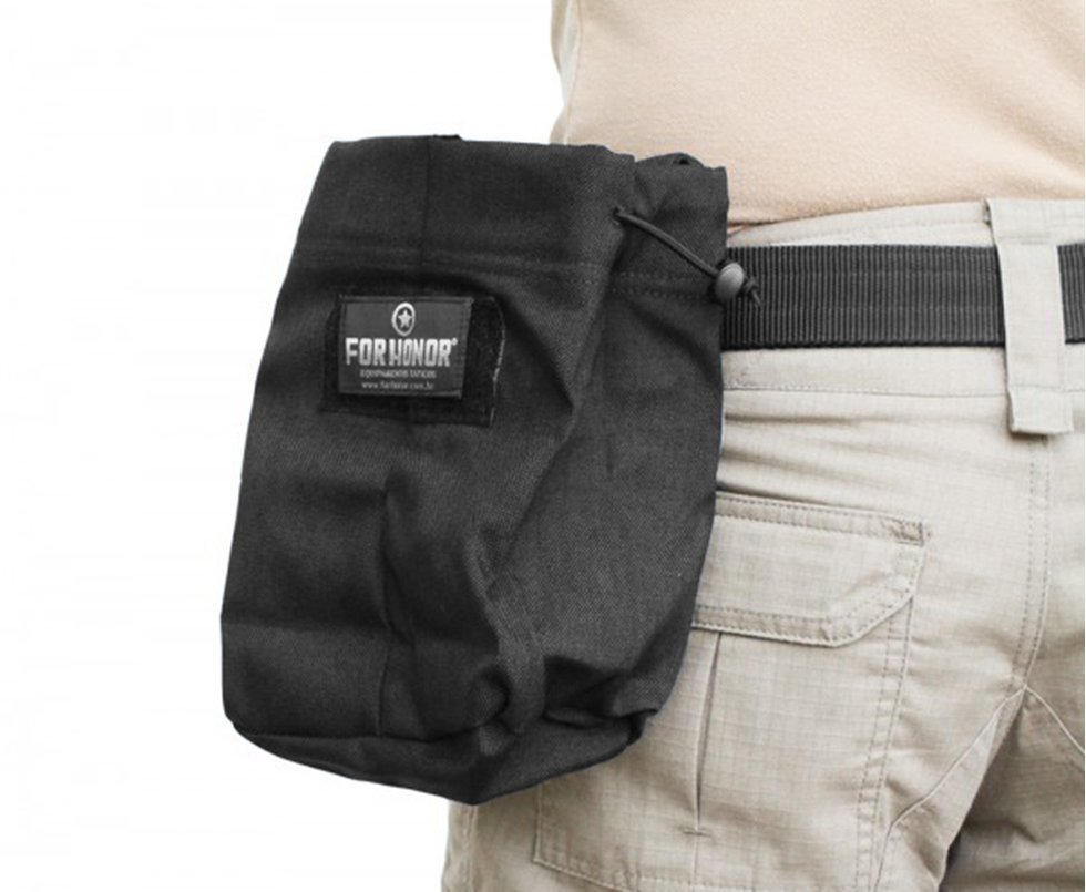 Drop Mag Dobrável Em Cordura 1000 Black Forhonor