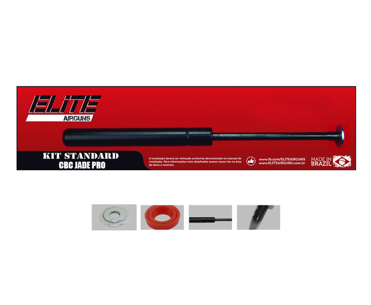 Kit Customização Standart Carabinas Cbc Jade Pro - 60kg - Elite Airguns