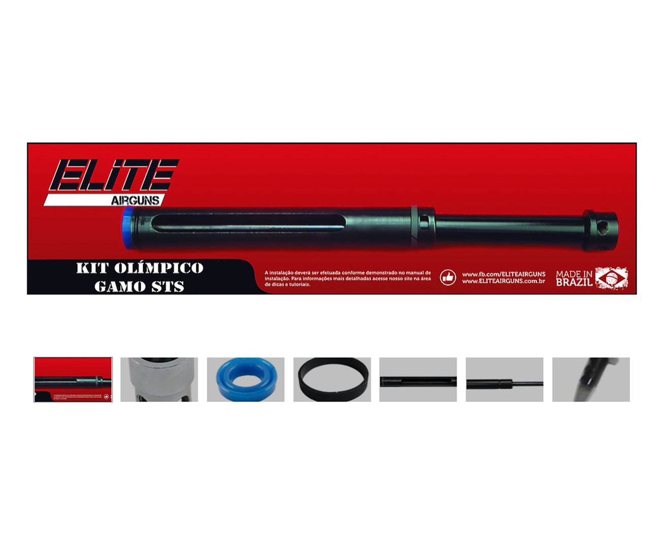 Kit Customização Tiro Olímpico Carabinas Gamo Sts - 45kg - Elite Airguns