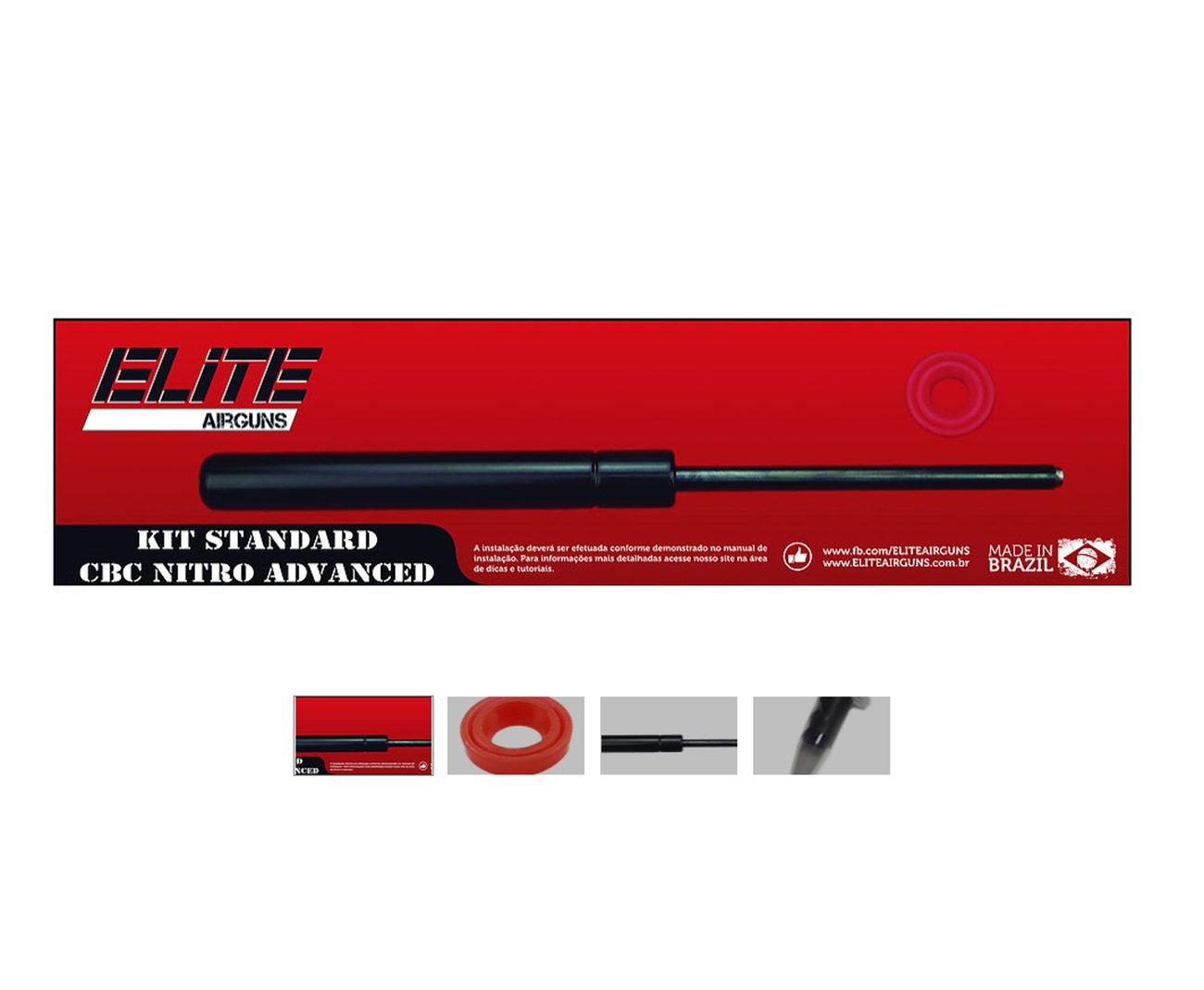 Kit Customização Standard Carabina Nitro Advanced - 40kg - Elite Airguns