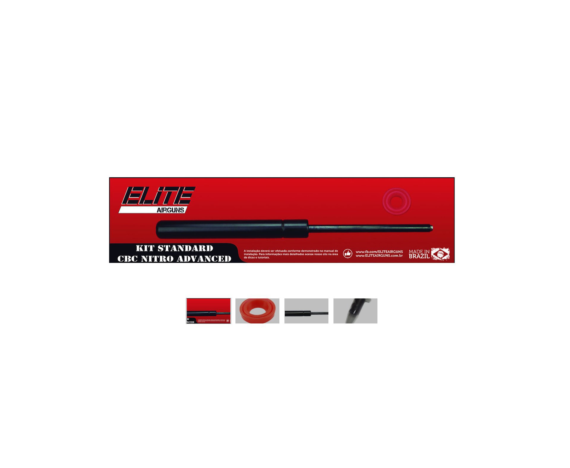 Kit Customização Standard Carabina Nitro Advanced- 55kg - Elite Airguns