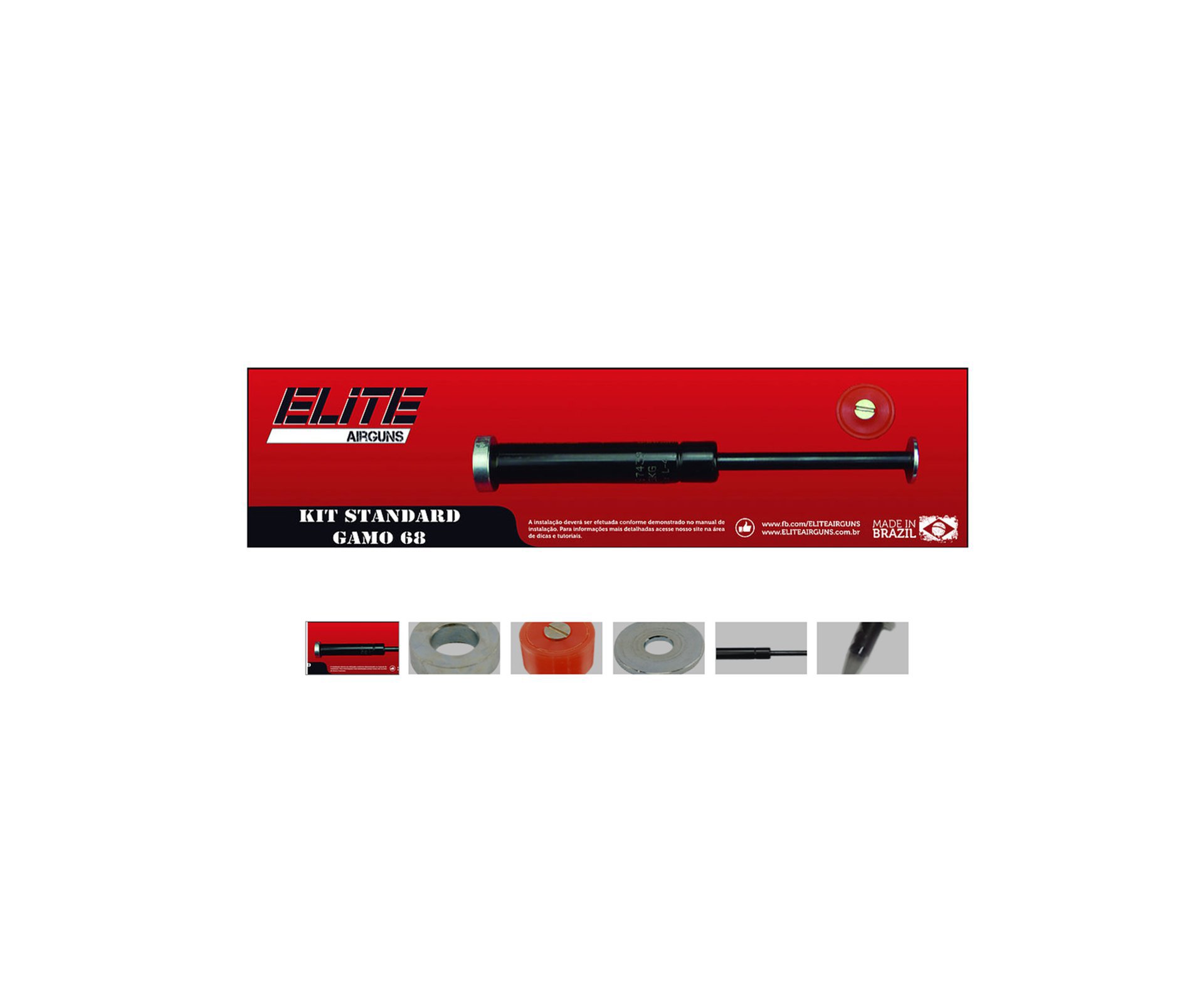 Kit Customização Standard Carabina Gamo 68/gamatic - 50kg - Elite Airguns