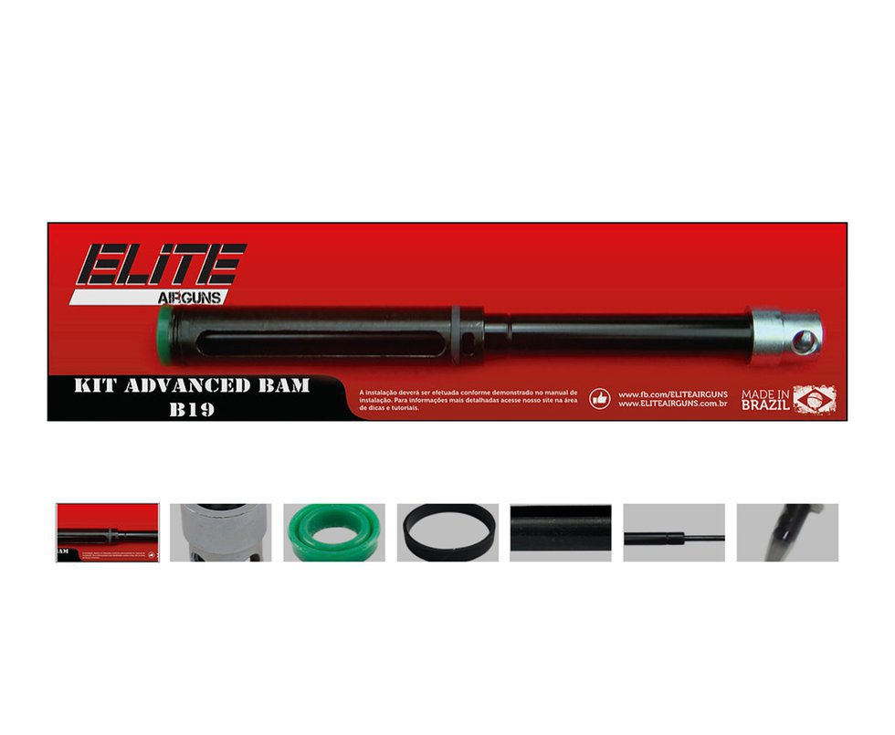 Kit Customização Advanced Carabina Cbc, Bam B19 55kg Elite Airguns