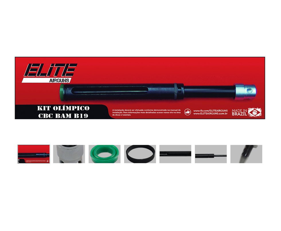 Kit Customização Tiro Olímpico Carabina Cbc B19 - 35kg - Elite Airguns