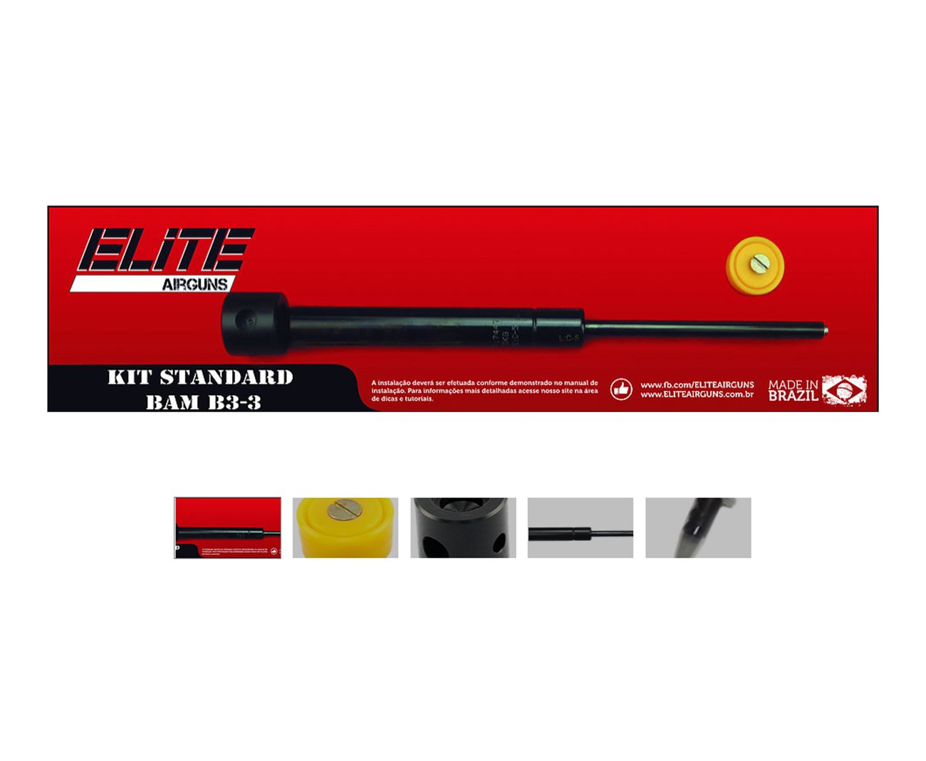 Kit Customização Standard Carabinas Bam B3-3 -35kg - Elite Airguns