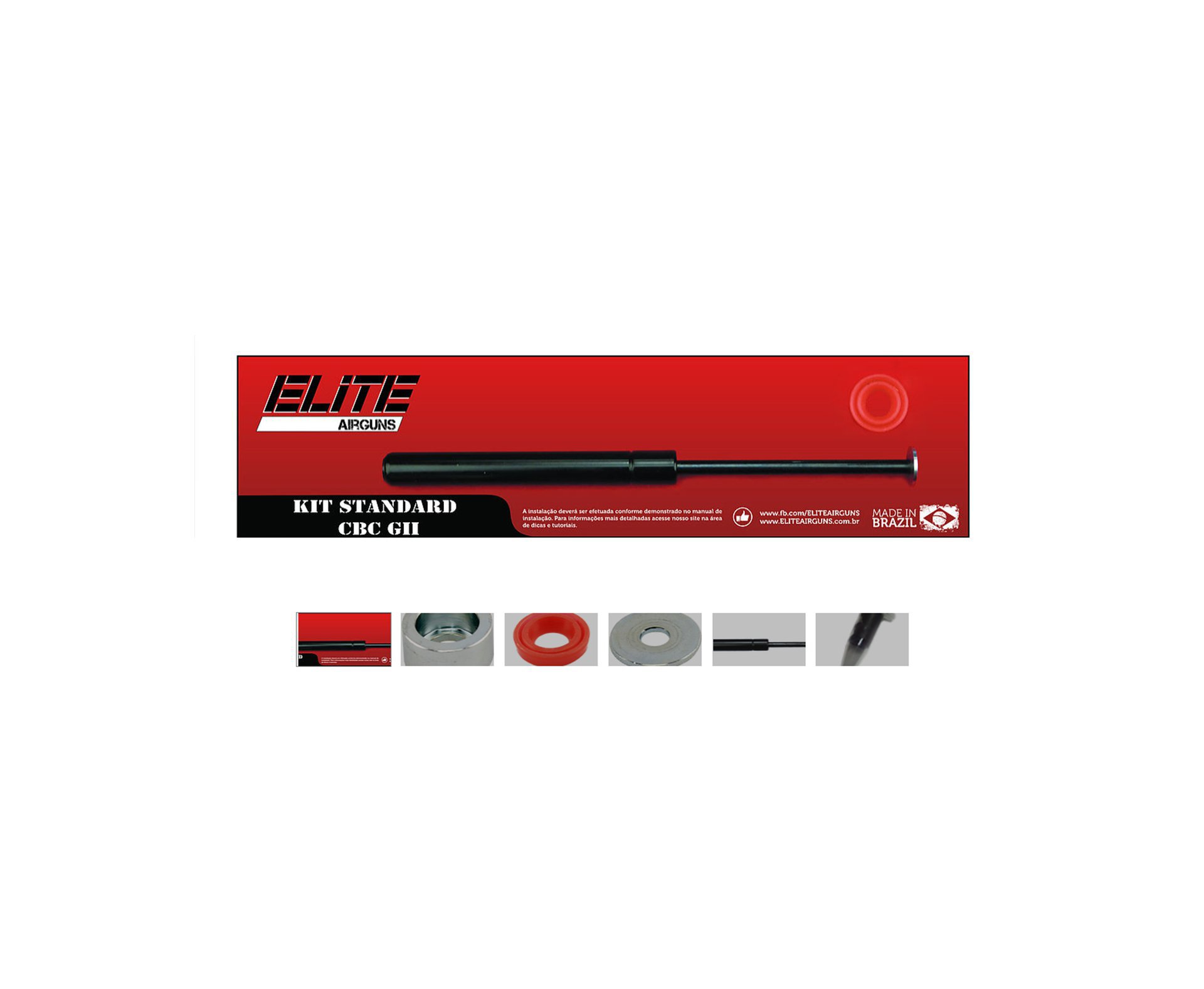 Kit Customização Standard Cbc Gii - 50kg - Elite Airguns
