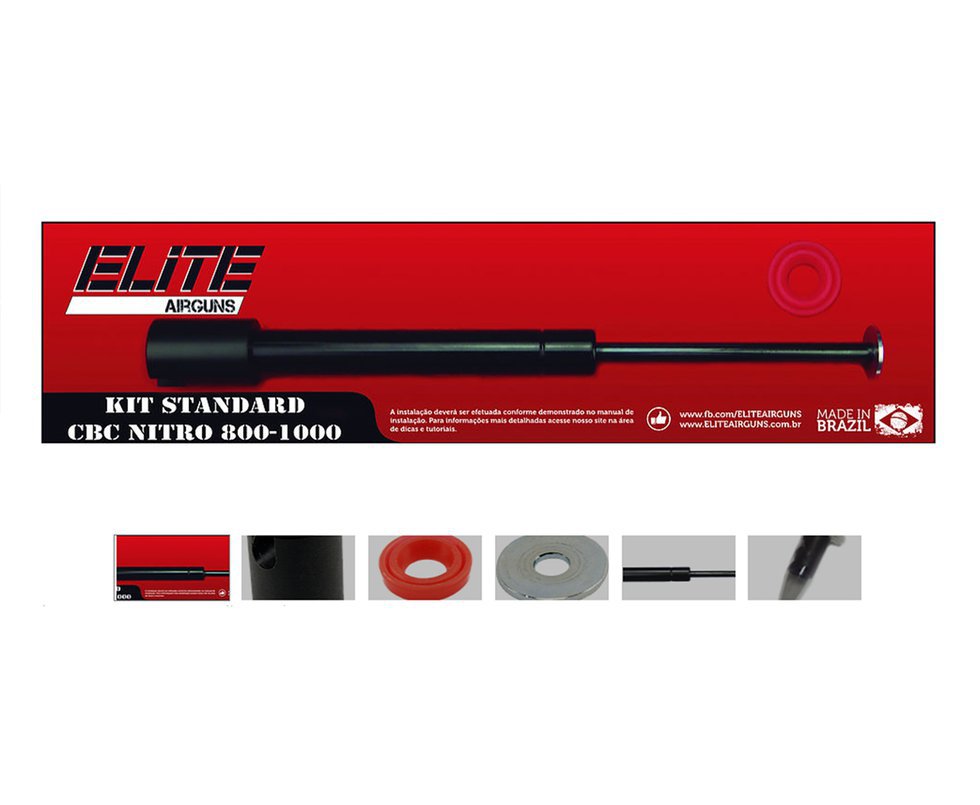 Kit Customização Standard Carabina Cbc Nitro 800 - 55kg - Elite Airguns