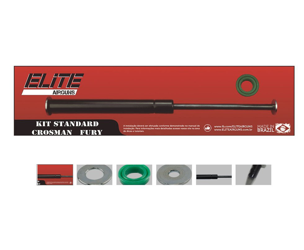 Kit Customização Standard Carabina Crosman Fury - 55kg - Elite Airguns
