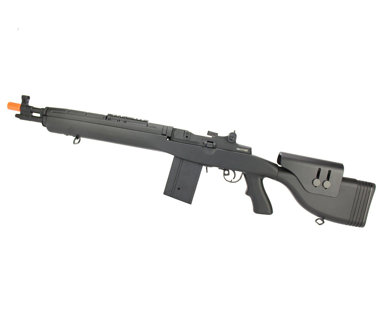 Rifle De Airsoft Socom M14 Dmr Cm032f Bk Bivolt 6.0mm Cyma