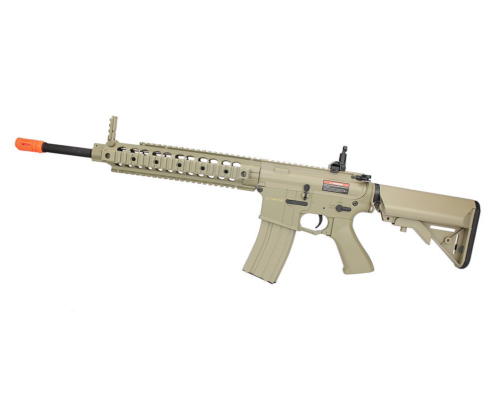 Rifle De Airsoft M4a1 Ris Long Cm512 Tan Bivolt 6.0mm Cyma
