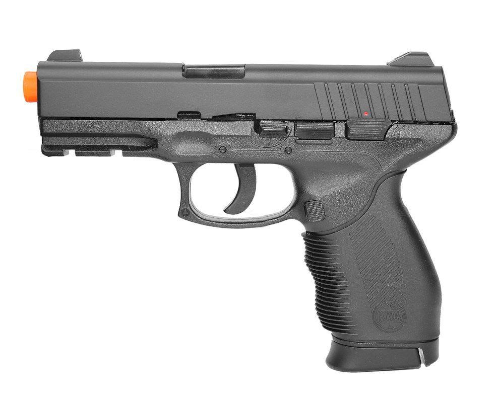 Pistola De Airsoft Gas Co2 Pt 24/7 Slide Metal Cal 6.0mm Kwc