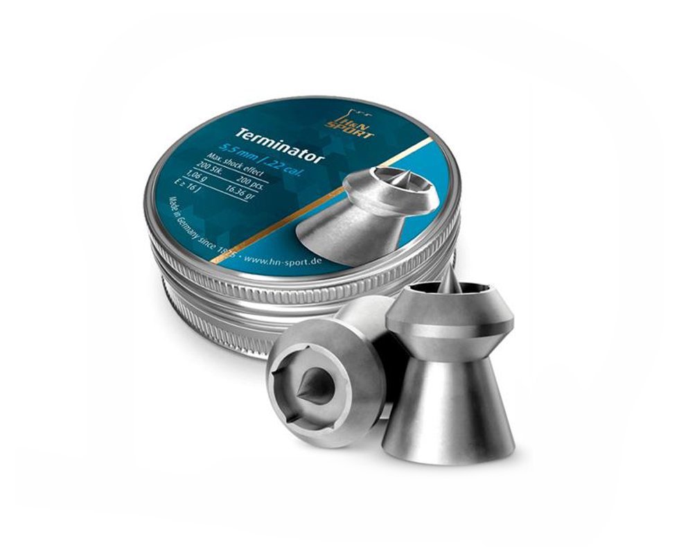 Chumbinho Profissional H&n Terminator 5,5mm 200uni