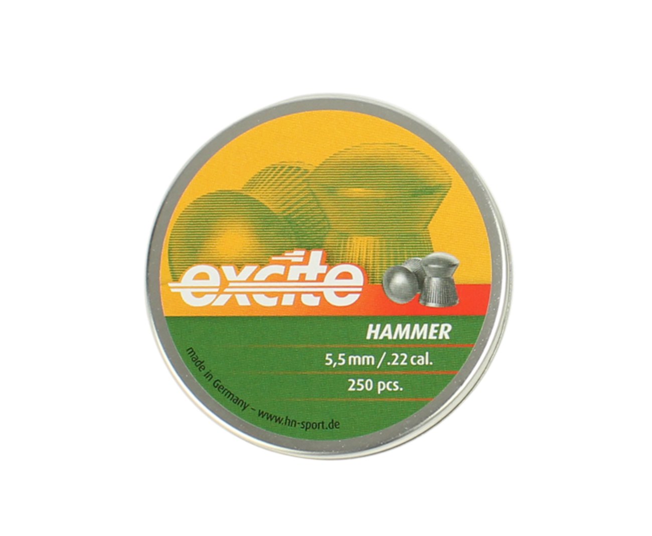 Chumbinho Precisão Excite Hammer 5,5mm 250uni - H&N