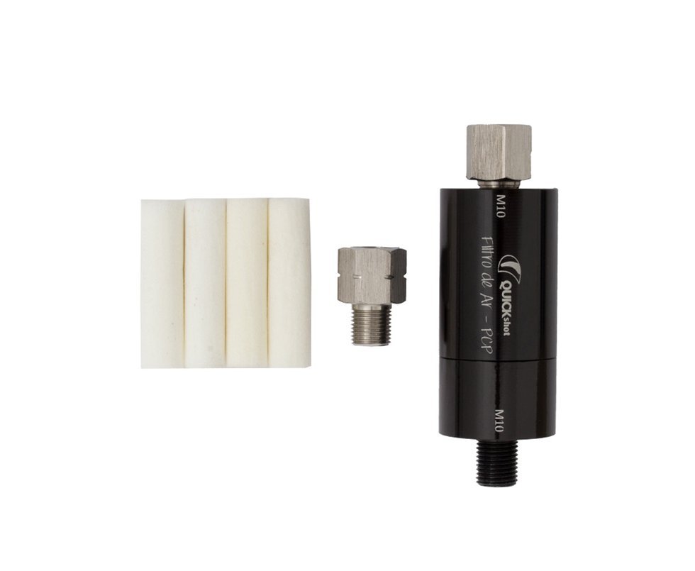 Filtro De Ar Quick Shot Para Bomba Manual Carabina Pcp