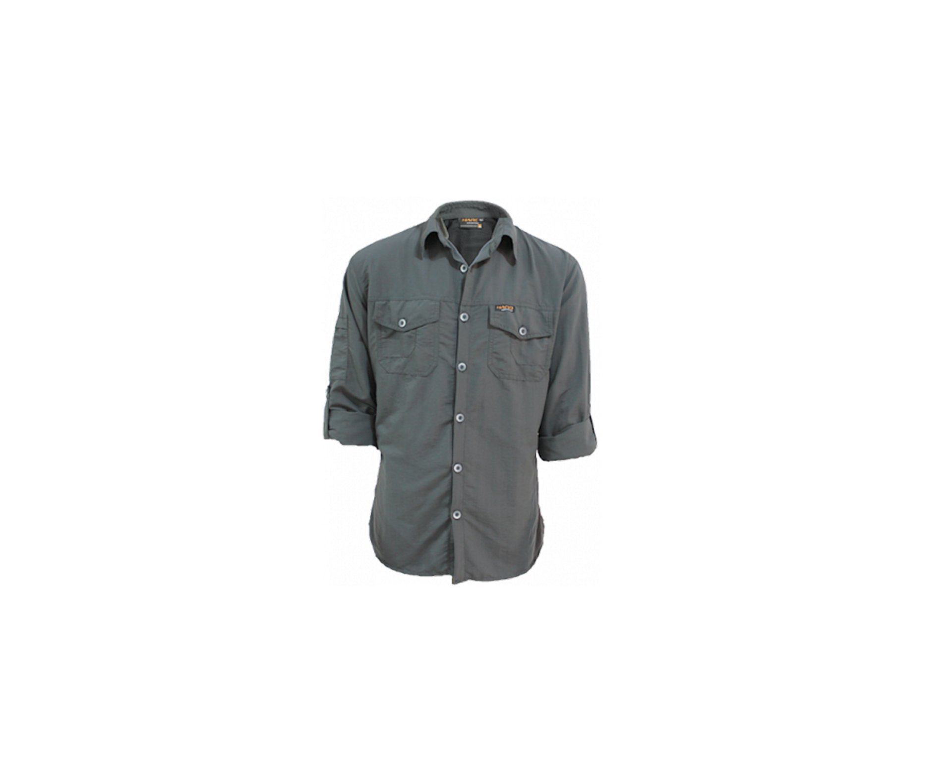 Camisa Safari Tomahalk Cinza Escuro - P - Hard Adventure - P