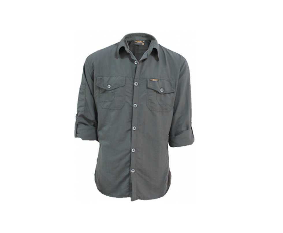 Camisa Safari Tomahalk Cinza Escuro - P - Hard Adventure - P